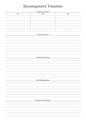 Versatile Generic Planning Pages and Planner Sheets Design Template for daily, weekly, and monthly organization for organizing daily routines and personal goals
