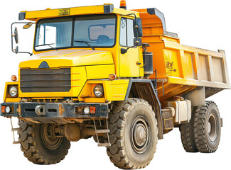 duty dump truck