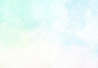 シンプルな水彩テクスチャー　パステル寒色