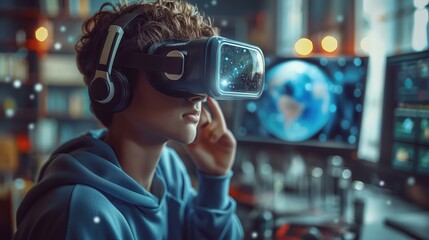 Young Students Explore the Cosmos With Virtual Reality In an Elementary Classroom