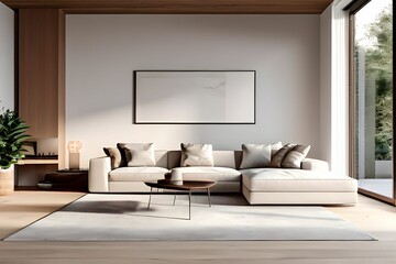 Fototapeta premium living room interior