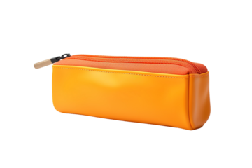 A Sun-Kissed Pencil Case Ready for the Next Creative Adventure on a Clear PNG or White Background.
