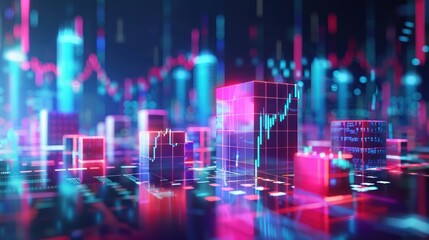 Digital Cityscape of Financial Data