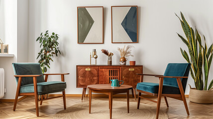 Modern Interior in Boho Style