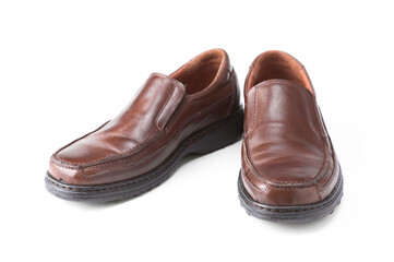 Shoe made in Spain with leather and rubber sole.