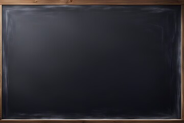 Obraz premium Chalk rubbed out on blackboard.