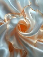 Soft Gradient Textile Flow Patterns with Color Transitions