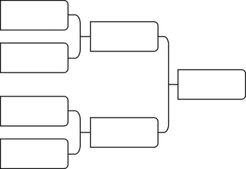 4 team tournament bracket championship template