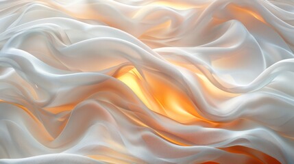 Soft Gradient Textile Flow Patterns with Color Transitions