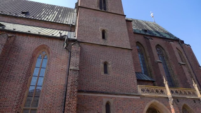 Cathedral of Holy Spirit is principal church of Diocese of Hradec Kralove in Czech Republic and also seat of current bishop of Diocese Jan Vokal. It is late Gothic brick basilica with two towers.