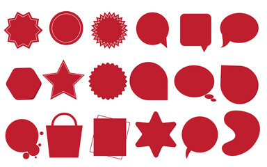 Set of sale sticker, price tag, starburst, quality mark, sunburst badges, retro stars. design elements. Starburst speech bubbles or attention grabber set