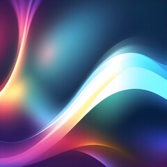 Obraz premium Hexagon, Neon light, Blink, Dynamic Background, Abstract Composition, Colorful Background, Multicolor