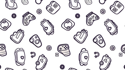 video games controller pattern