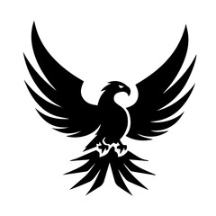 Obraz premium Eagle SVG vector transparent background PNG clipart
