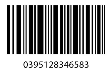 Barcode black color for mobile payment