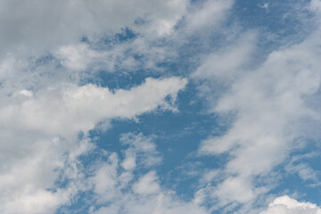 blue sky with clouds