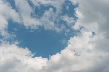 clouds in the sky