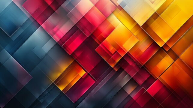 Modern abstract background with intersecting lines and vibrant hues suitable for industrial and environmental presentations Illustration Flat Color, Clip Art Style , Minimalism,