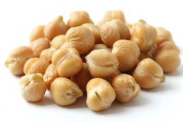 A Pile of Raw Chickpeas Ready for Cooking and Nutrition