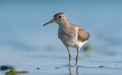 Actitis hypoleucos (Common Sandpiper) is a common wetland bird in Turkey. They breed in suitable habitats in the Tigris Valley.