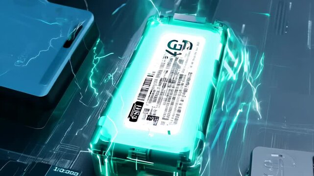 The inscription "NiMH" on a light background with icons. Concept: batteries and energy storage technologies.