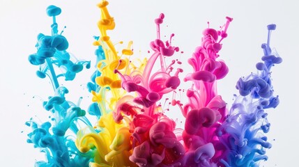 Abstract Color Explosion