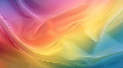 Obraz premium An elegant LGBT pride background with subtle rainbow tones and a spacious text area, perfect for corporate messages.