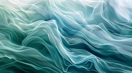 Obraz premium Abstract Background Showcasing Serene Flowing Forms and Gentle Pastel Gradients