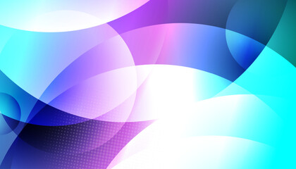 Obraz premium Wavy shapes background gradient style