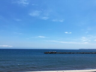 夏　空　コピースペース　海