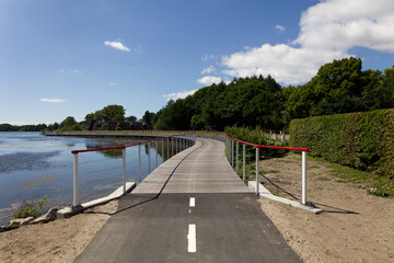 Worlds most beautiful bike lane, Hvidkilde, Svendborg, Denmark