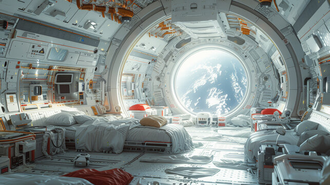 space station interior