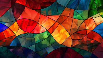 Fototapeta premium colorful stained glass background