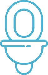 Toilet Line Icon