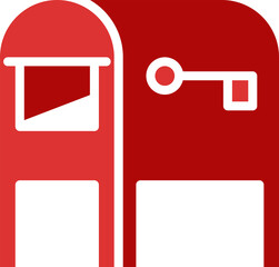 Postbox Icon Illustration
