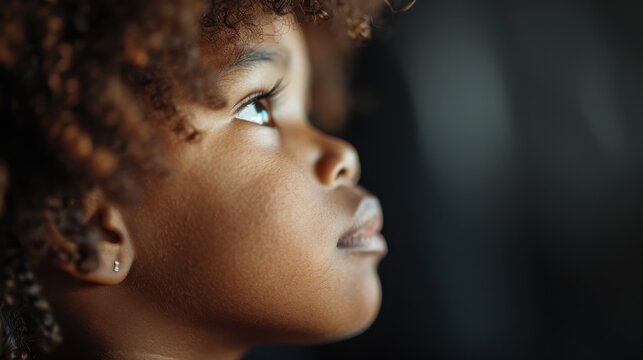 An artistic, blurred image focused on a person with detailed hair and a sepia-toned background, emphasizing the mysteriousness and introspective nature of the shot.