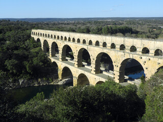 Fototapeta premium Pont du Gard, France