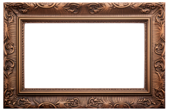 A personalized picture frame with a custom engraving or message, isolated on a white background