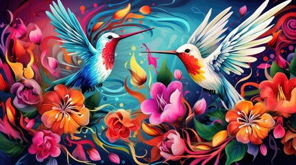 Obraz premium bird of paradise