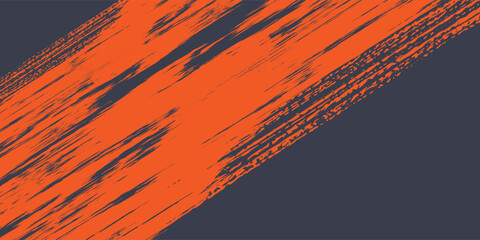 Minimal Abstract Orange Grunge Scratch Background Template