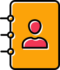 Contacts Vector Icon