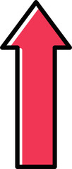 Arrow Up Vector Icon