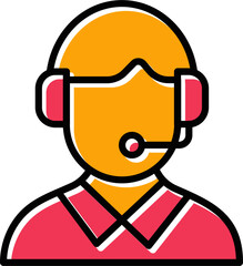 Obraz premium Support Vector Icon