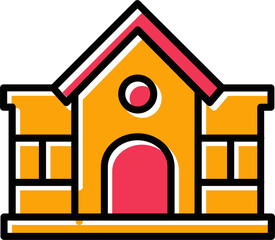 Mansion Vector Icon