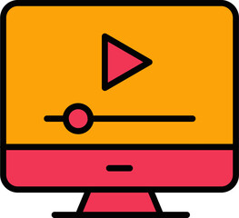 Online Tutorials Vector Icon