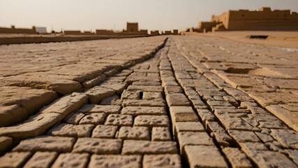wooden bridge in winter