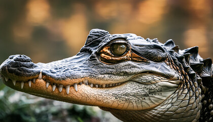 Obraz premium close up of a crocodile