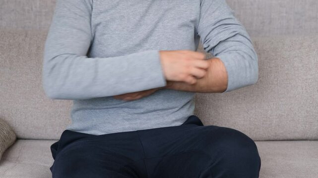 allergy attack itching