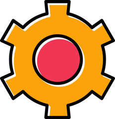 Setting Gear Vector Icon