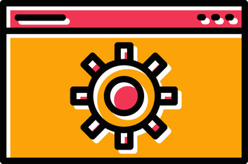 Web Optimization Vector Icon